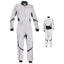 Plain White Go Kart Racing Outfit Explicit Pro
