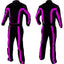 Go Kart Racing Costume Black & Purple Explicit Pro