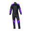 Karting Racing Driver Outfit - Black / Violet Explicit Pro