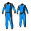 Blue Custom Go Kart Racing Suit Explicit Pro