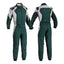 Go-Kart Car Race Costume - White / Green Explicit Pro