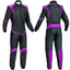 Custom Black & Purple Go Kart Racing Outfit Explicit Pro