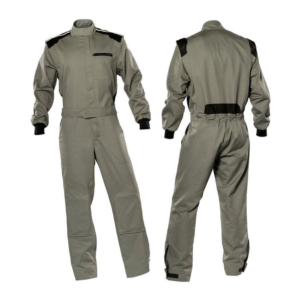 Gray Karting Driver Racing Wear Explicit Pro