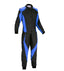 Go Kart Racing Suit Black & Blue Explicit Pro