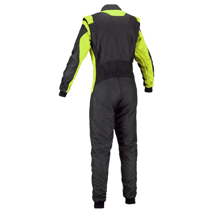 Go-Kart Race Cordura One Piece suit - Black / Green Secondary image