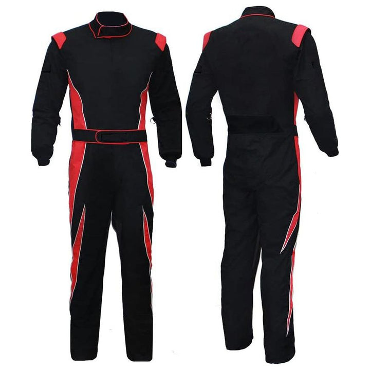 Black & Red Go Kart Race Costume Explicit Pro