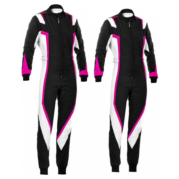 Black / White / Pink Go-Kart Car Racing Outfit Explicit Pro Main image