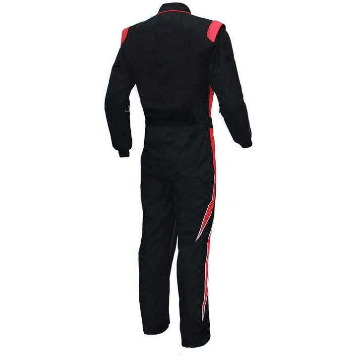 Black & Red Go Kart Race Costume Explicit Pro