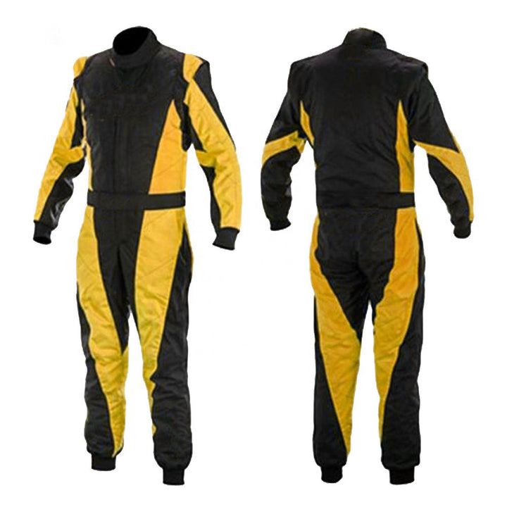 Black & Yellow Go-Kart Racing Suit Explicit Pro Main image