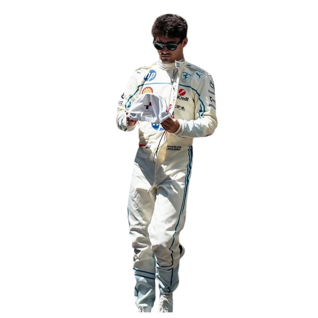 Charles Leclerc 2025 Monaco GP F1 Racing Suit - Explicit Pro Main image