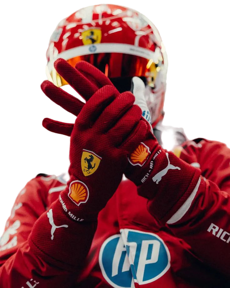 2025 Ferrari F1 Racing Gloves - Explicit Pro