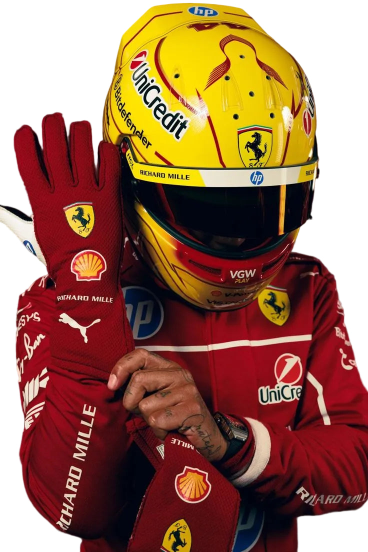 2025 Ferrari F1 Racing Gloves - Explicit Pro