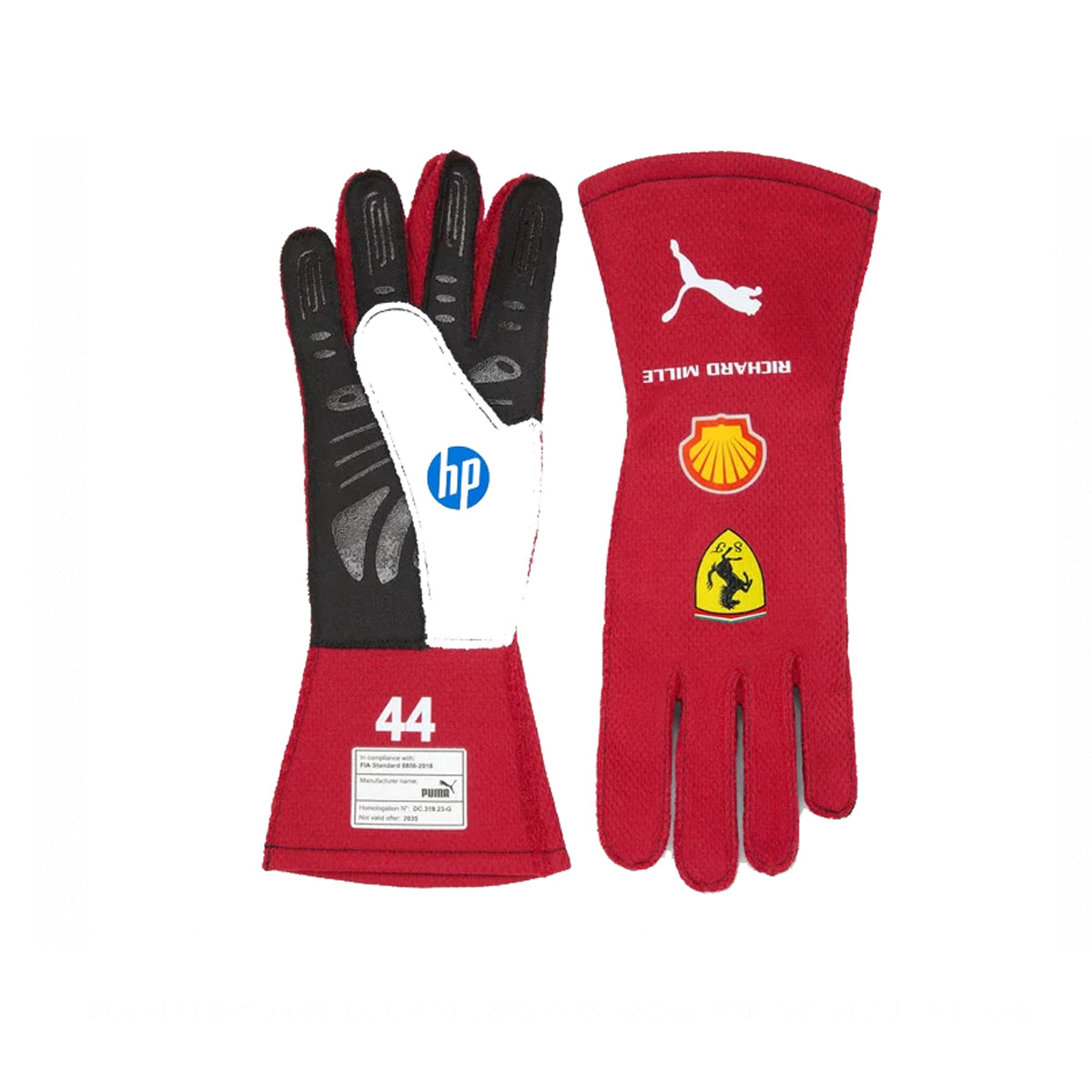 2025 Ferrari F1 Racing Gloves - Explicit Pro