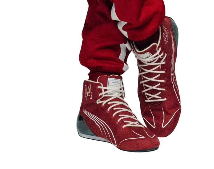 2025 Lewis Hamilton Ferrari F1 Racing Shoes - Explicit Pro