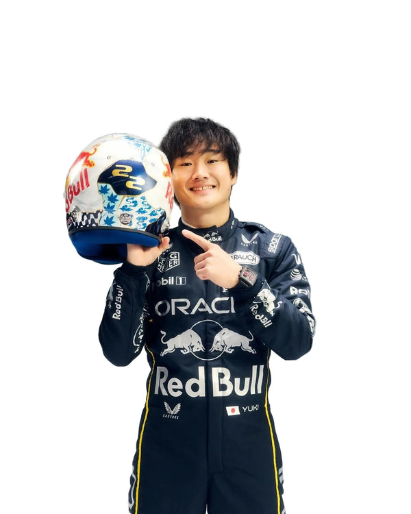 2025 Yuki Tsunoda Las Vegas GP F1 Racing Suit - Explicit Pro