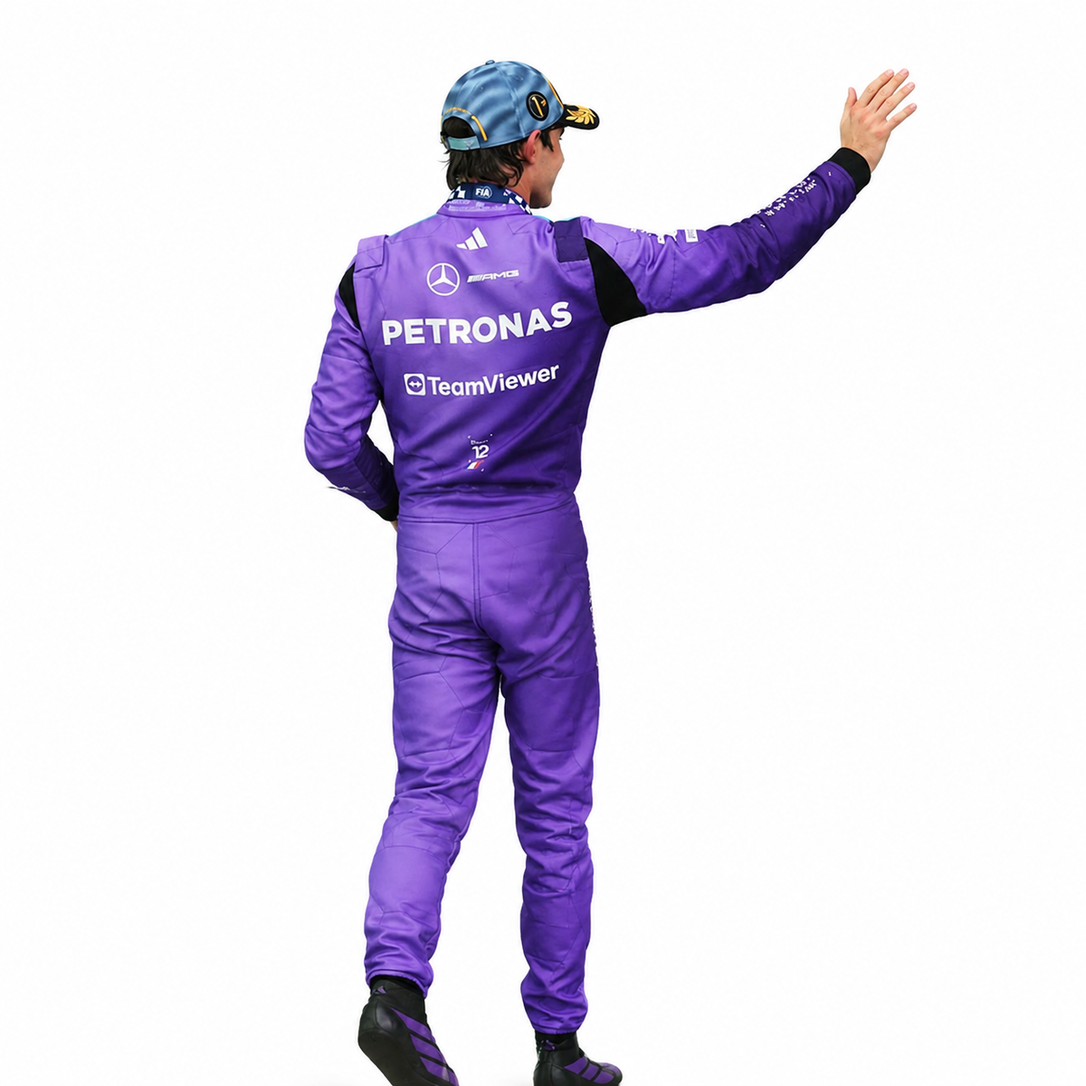 2026 George Russell & Andrea Kimi Antonelli Mercedes Miami GP F1 Racing Suit - Explicit Pro