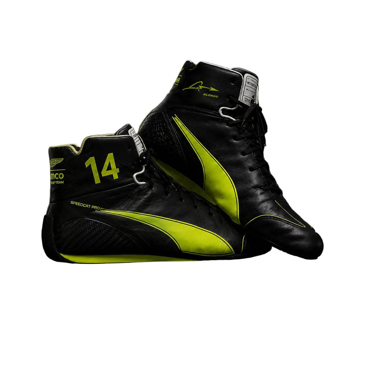2026 Fernando Alonso Aston Martin F1 Racing Shoes - Explicit Pro Main image