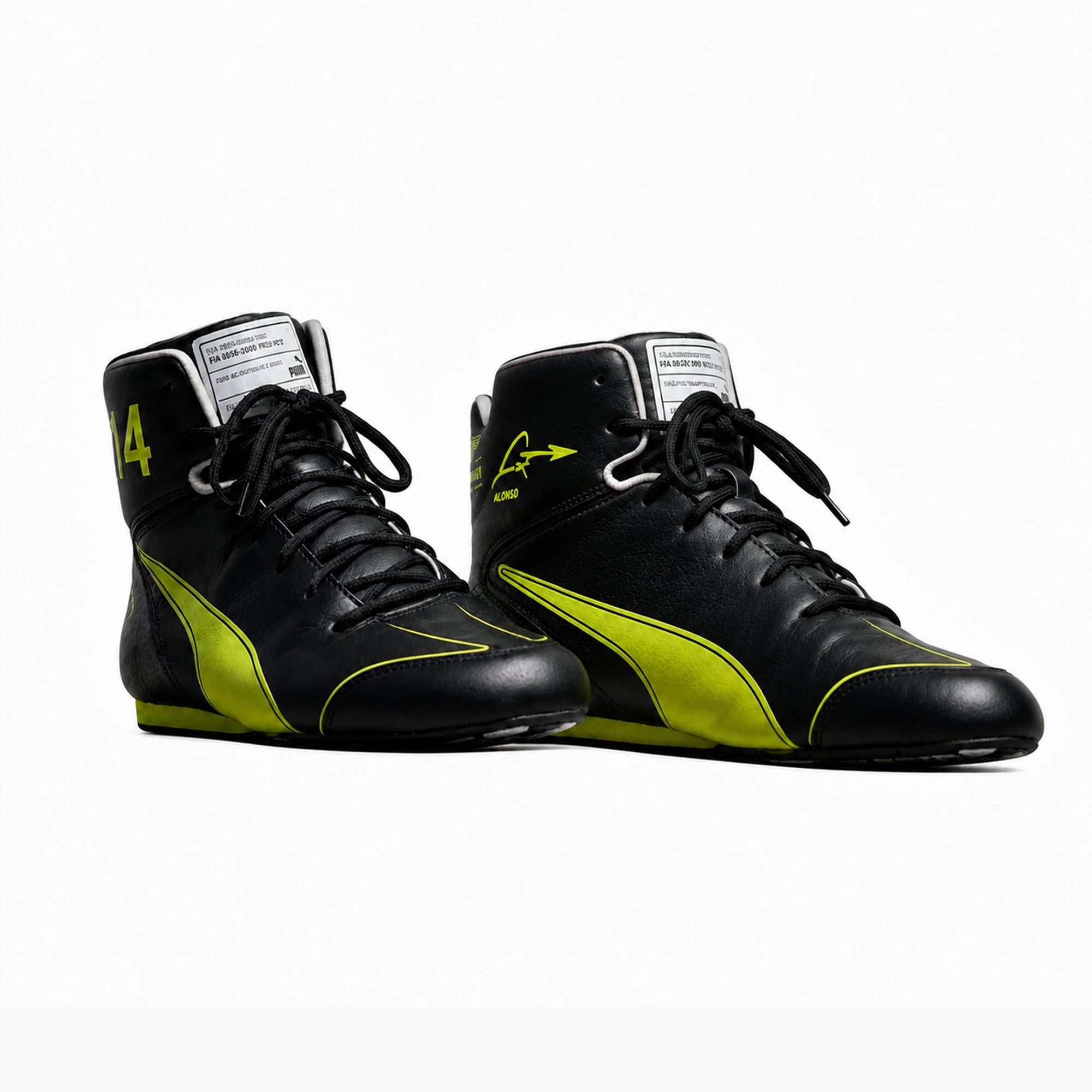 2026 Fernando Alonso Aston Martin F1 Racing Shoes Secondary image