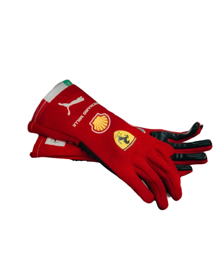 2026 Ferrari F1 Racing Gloves - Explicit Pro