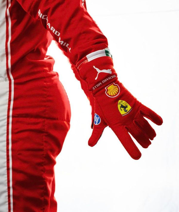2026 Ferrari F1 Racing Gloves - Explicit Pro