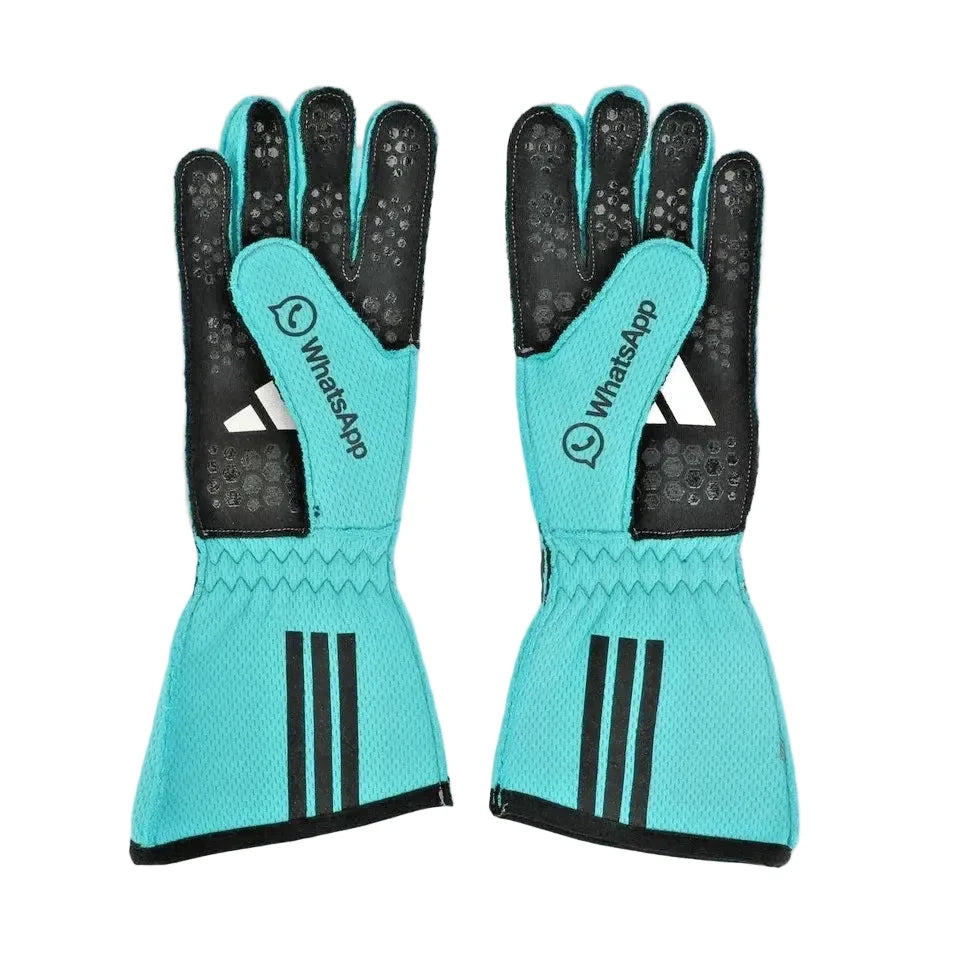2026 George Russell Mercedes F1 Racing Gloves - Explicit Pro
