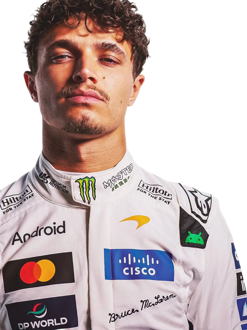 2026 Lando Norris & Oscar Piastri Special White Heritage British GP F1 Racing Suit - Explicit Pro