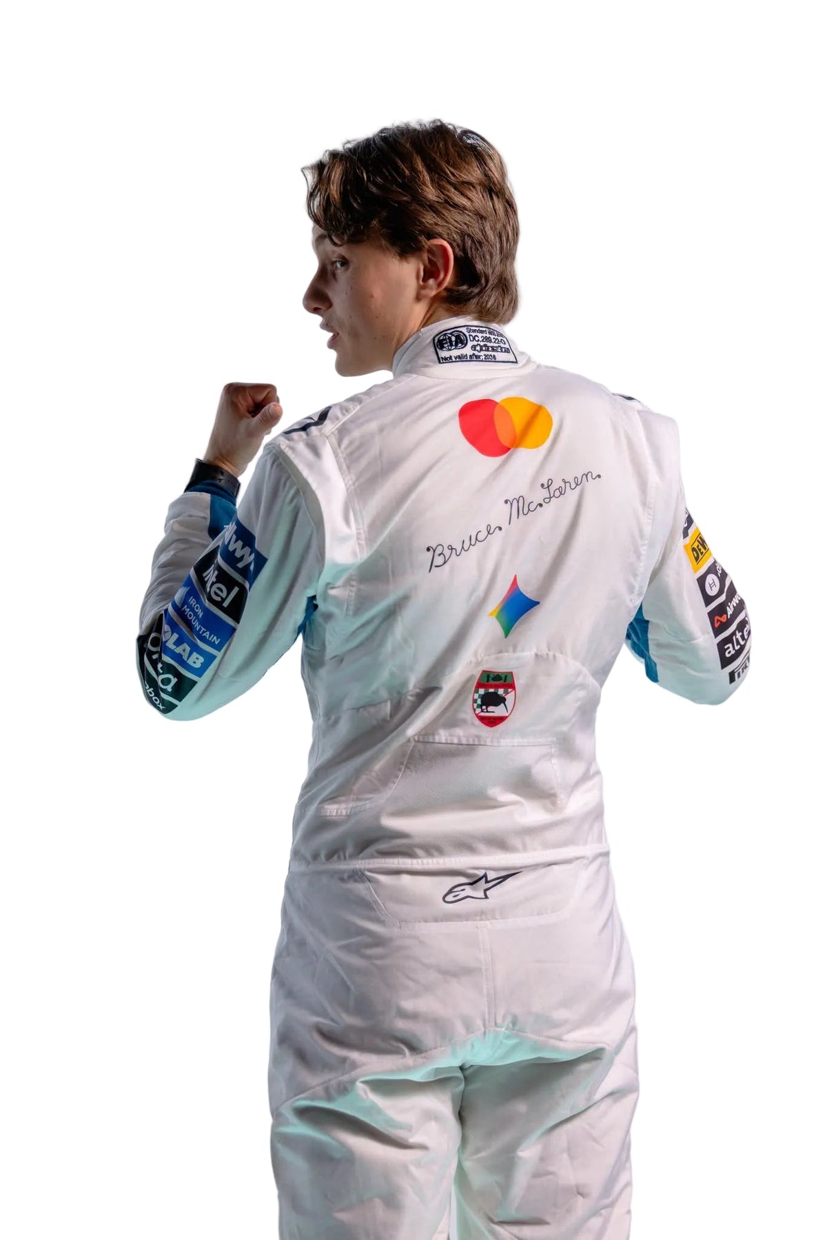 2026 Lando Norris & Oscar Piastri Special White Heritage British GP F1 Racing Suit - Explicit Pro