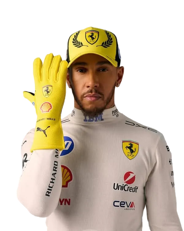 2026 Lewis Hamilton British GP F1 Racing Gloves Secondary image