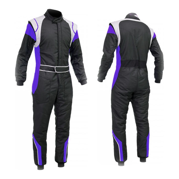 Go Kart Blue & Black Racing Costume Explicit Pro