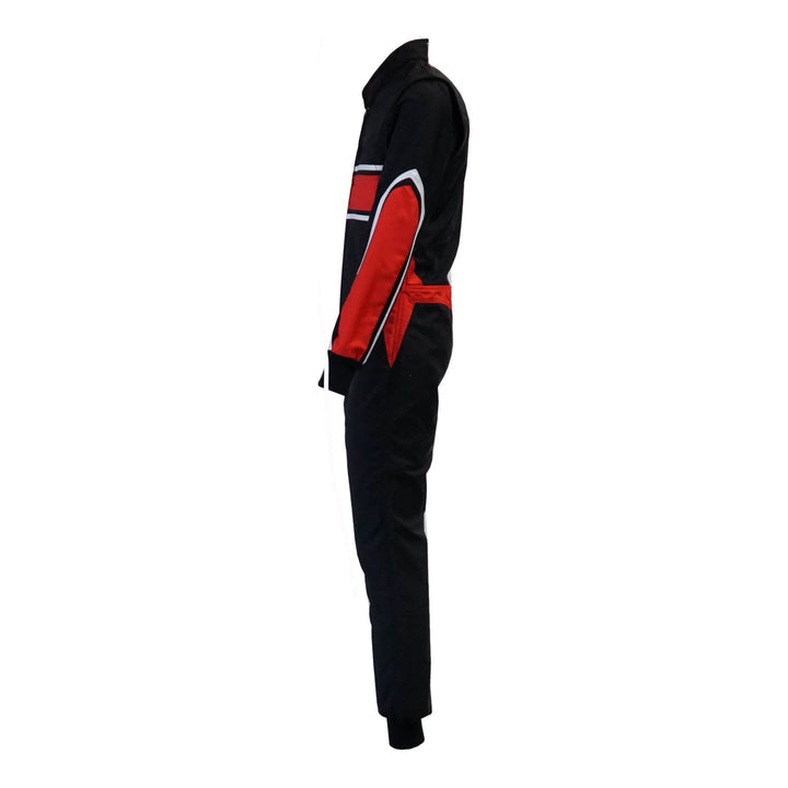 Go-Kart Car Driver Racing Costume - Black / Red Explicit Pro