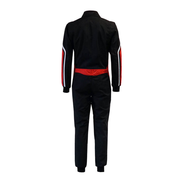 Go-Kart Car Driver Racing Costume - Black / Red Explicit Pro