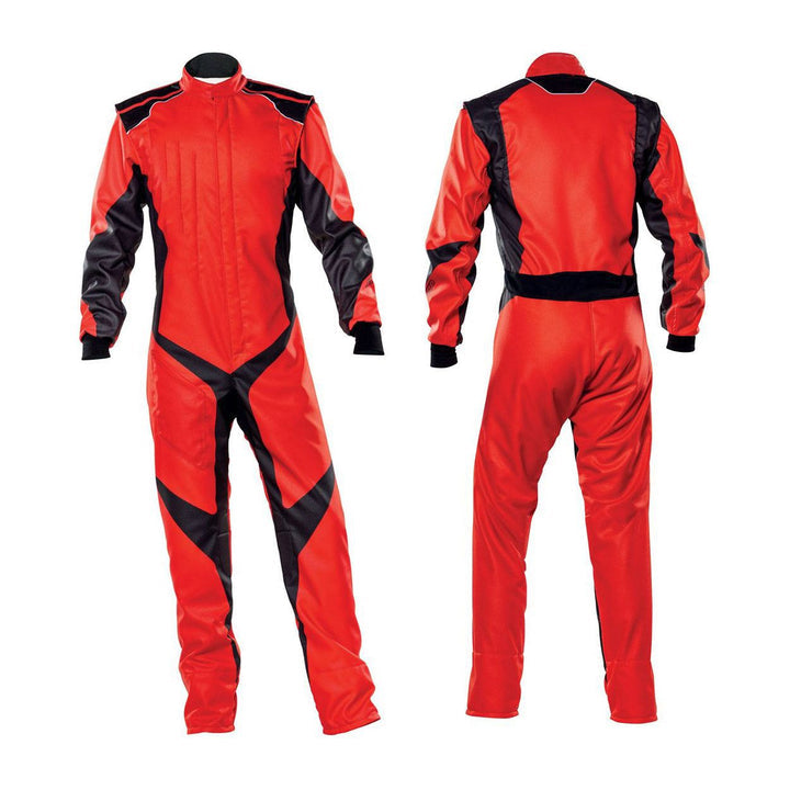 Plain Red Go Kart Racing Outfit Explicit Pro