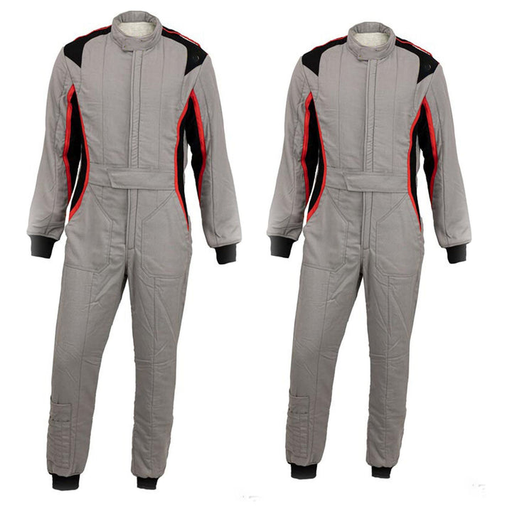 Racing Suit For Go-Kart Race - Gray Explicit Pro Main image