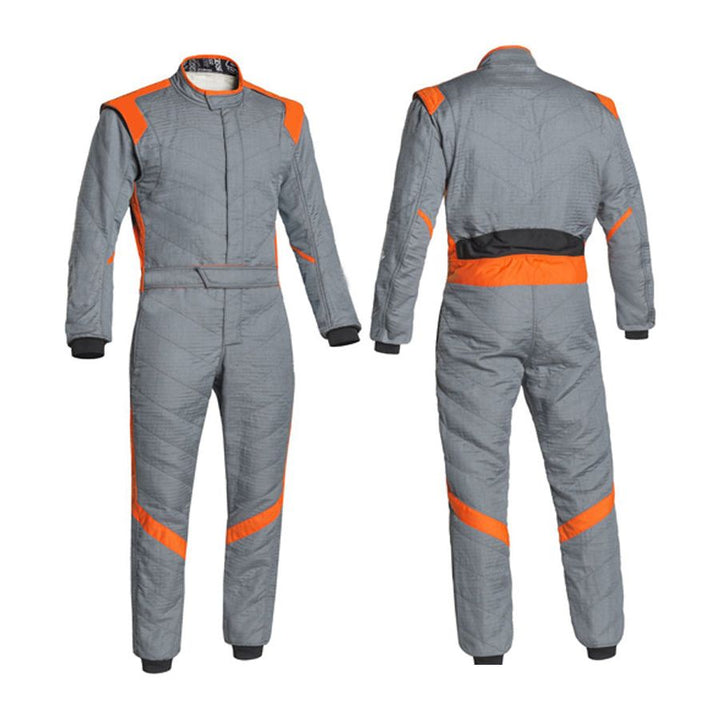 Gray Go-Kart Driver Racing Gear Explicit Pro