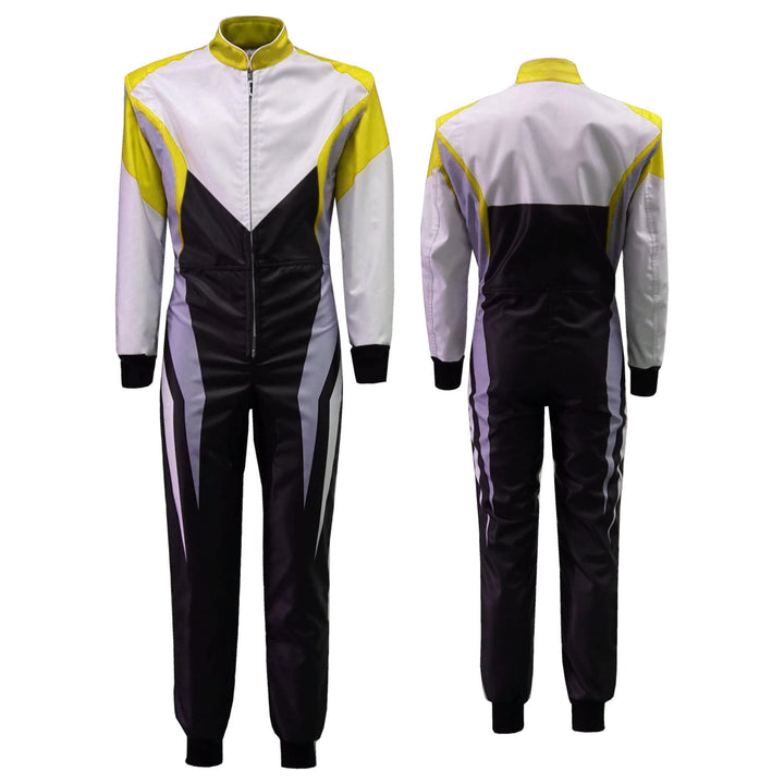 Black & White Racing Suit for Go Karting Explicit Pro Main image