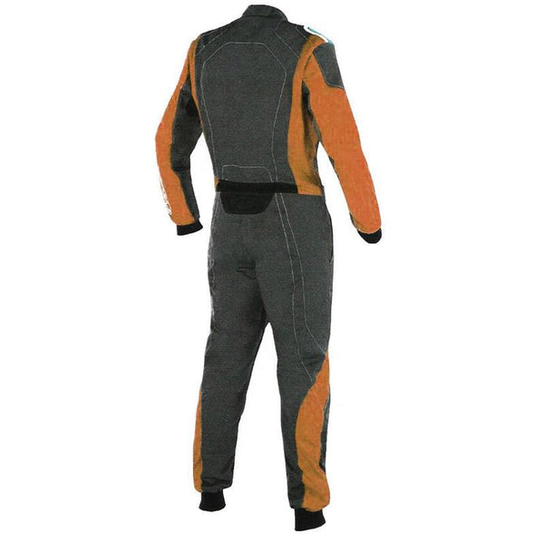 Black / Brown Racing Suit For Karting Explicit Pro
