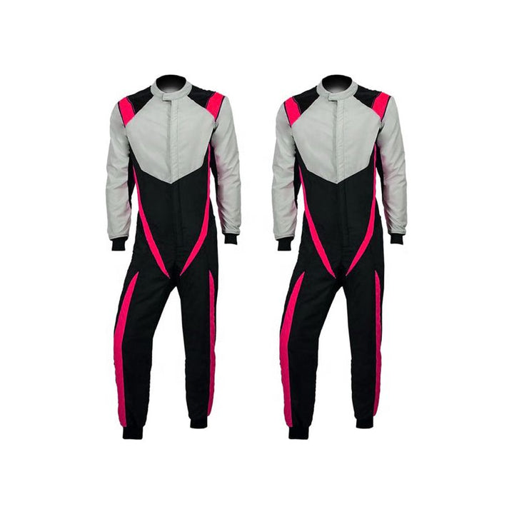 Black & Gray Racing Suit for Go Karting Explicit Pro Main image