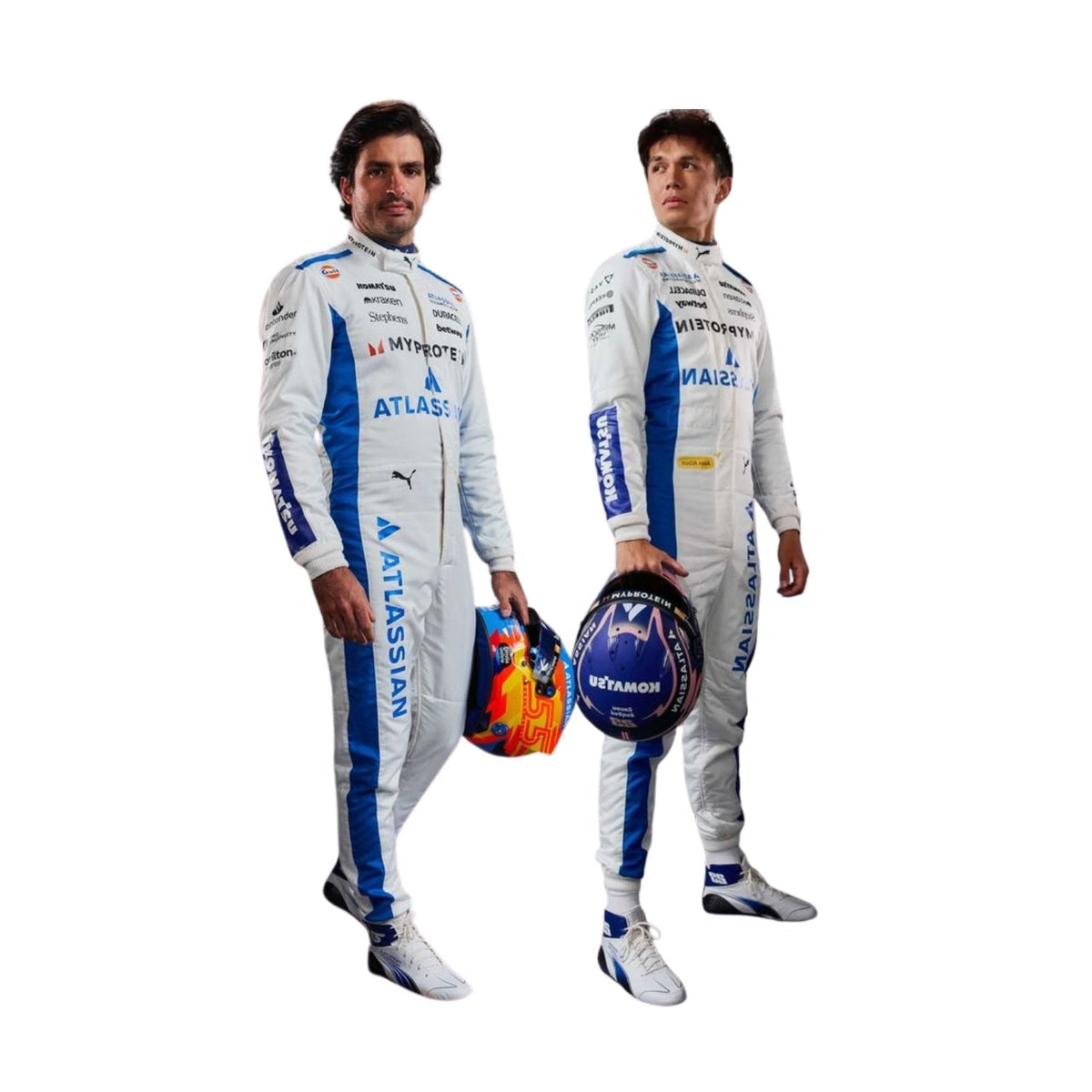2025 Monaco GP F1 Racing Costume Worn by Alex Albon & Carlos Sainz Jr Explicit Pro Main image