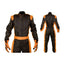 Brown and Orange Go-Kart Driver Racing Costume Explicit Pro