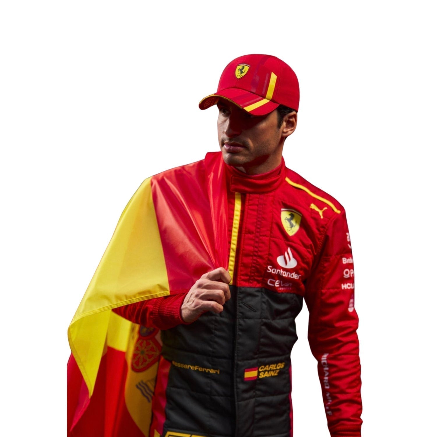 2023 Carlos Sainz Jr Spain Grand Prix F1 Racing Suit Secondary image