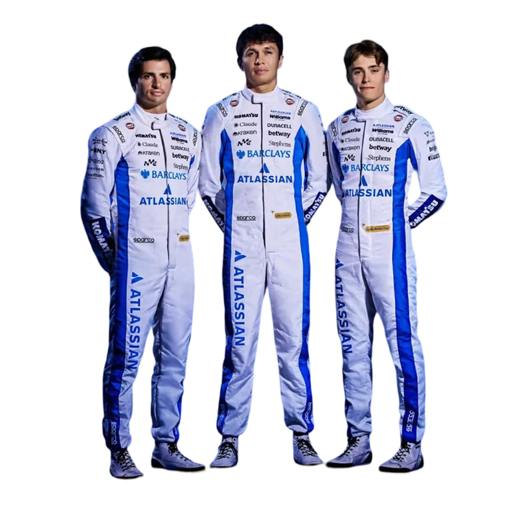 2026 Carlos Sainz Jr, Alex Albon & Luke Browning F1 Racing Suit-Explicit Pro