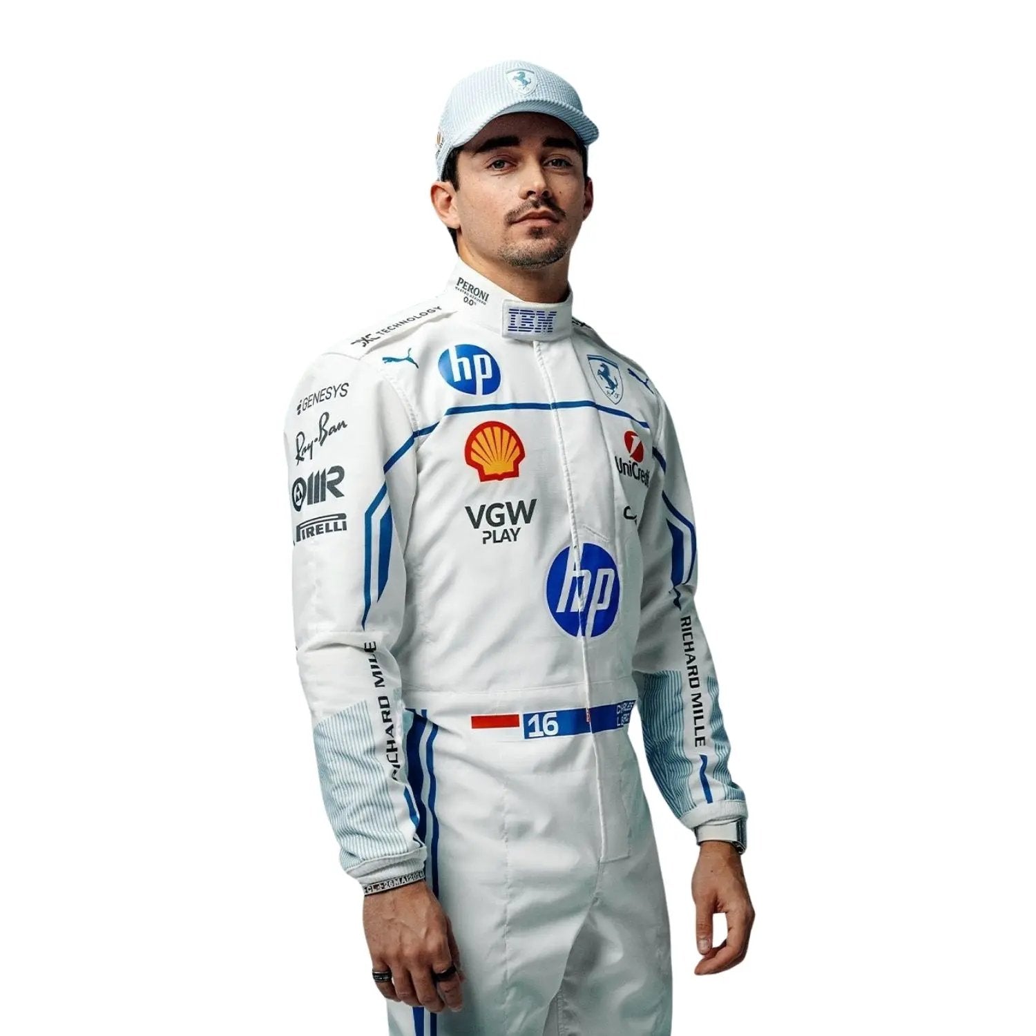 Charles Leclerc 2025 Monaco GP F1 Racing Suit Secondary image