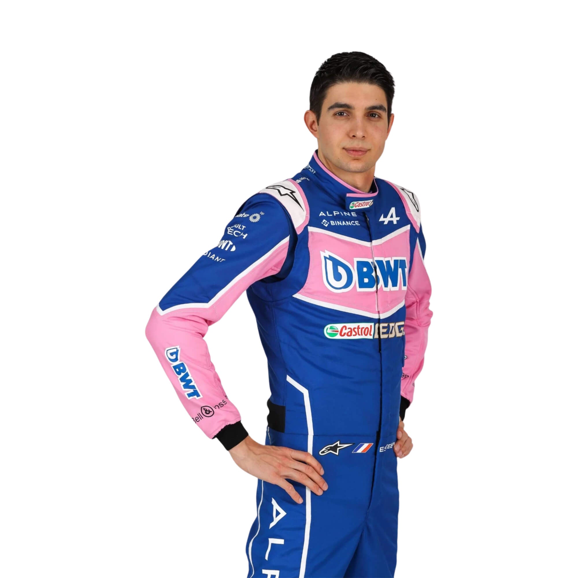 2022 Esteban Ocon BWT F1 Racing Suit Secondary image