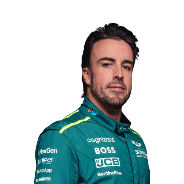 2024 F1 Racing Costume Worn by Fernando Alonso & Lance Stroll Explicit Pro