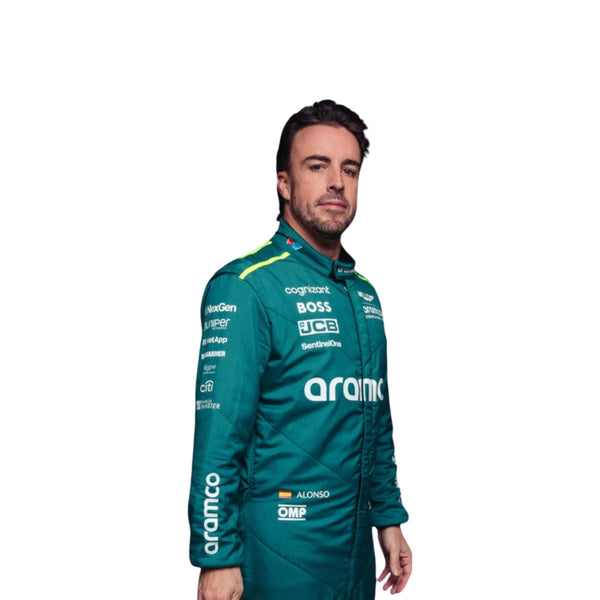 2024 F1 Racing Costume Worn by Fernando Alonso & Lance Stroll Explicit Pro
