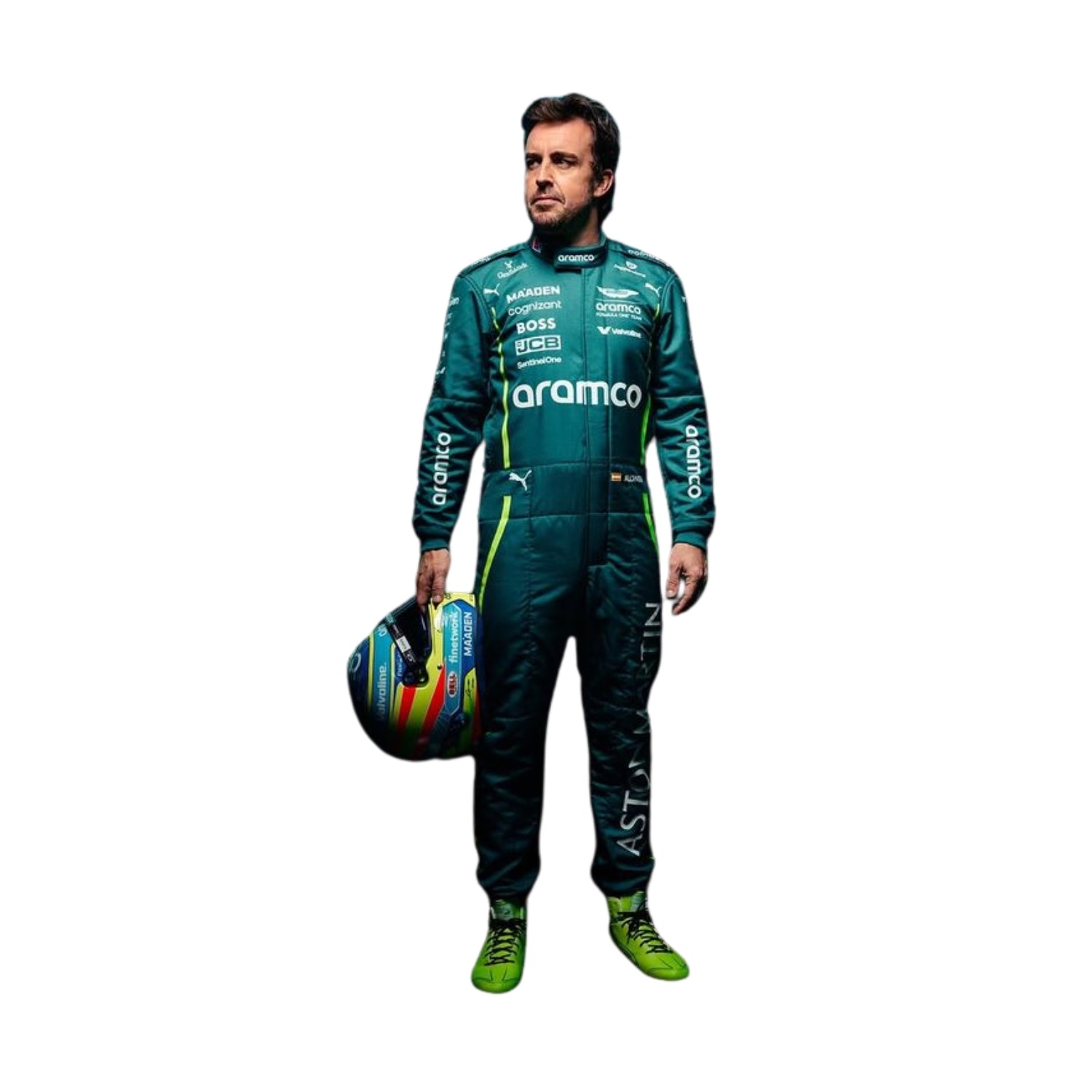 2025 F1 Racing Costume Worn by Fernando Alonso & Lance Stroll Secondary image