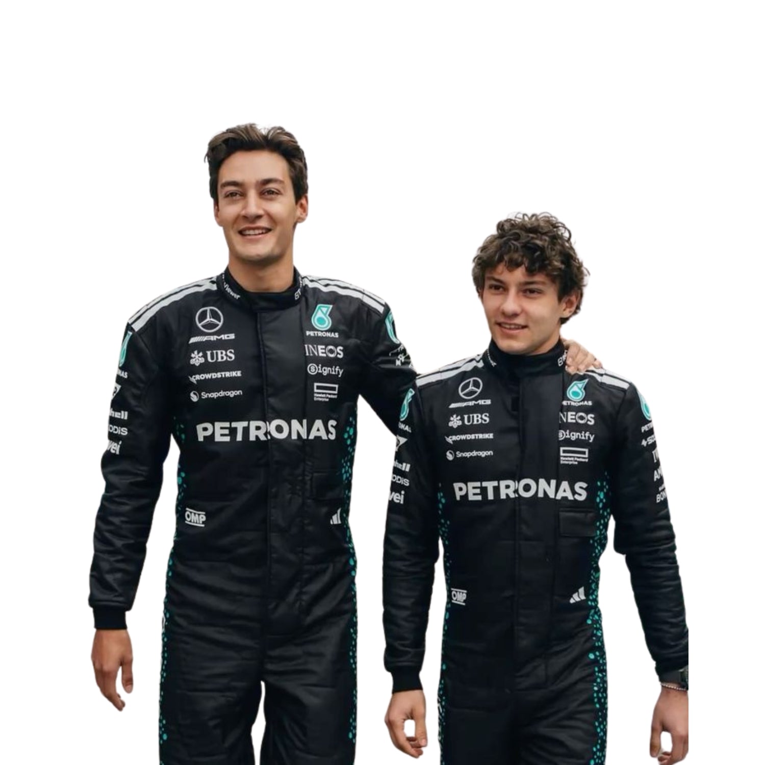 2025 George Russell & Andrea Kimi Antonelli F1 Racing Suit Secondary image