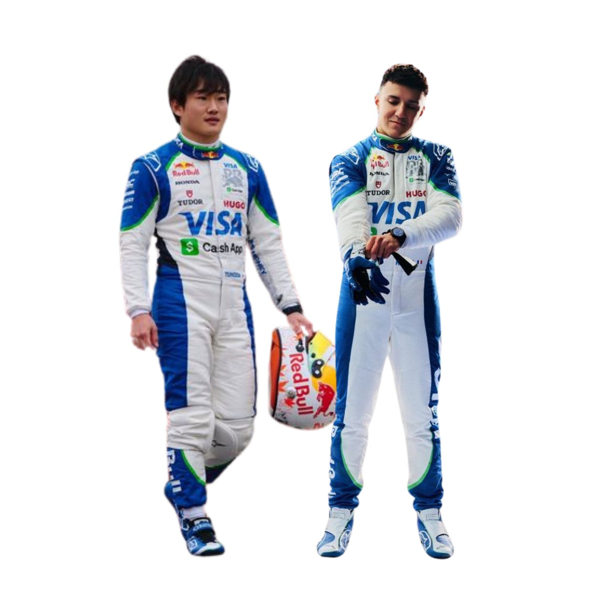 2025 F1 racing costume worn by Isack Hadjar And Yuki Tsunoda Explicit Pro Main image