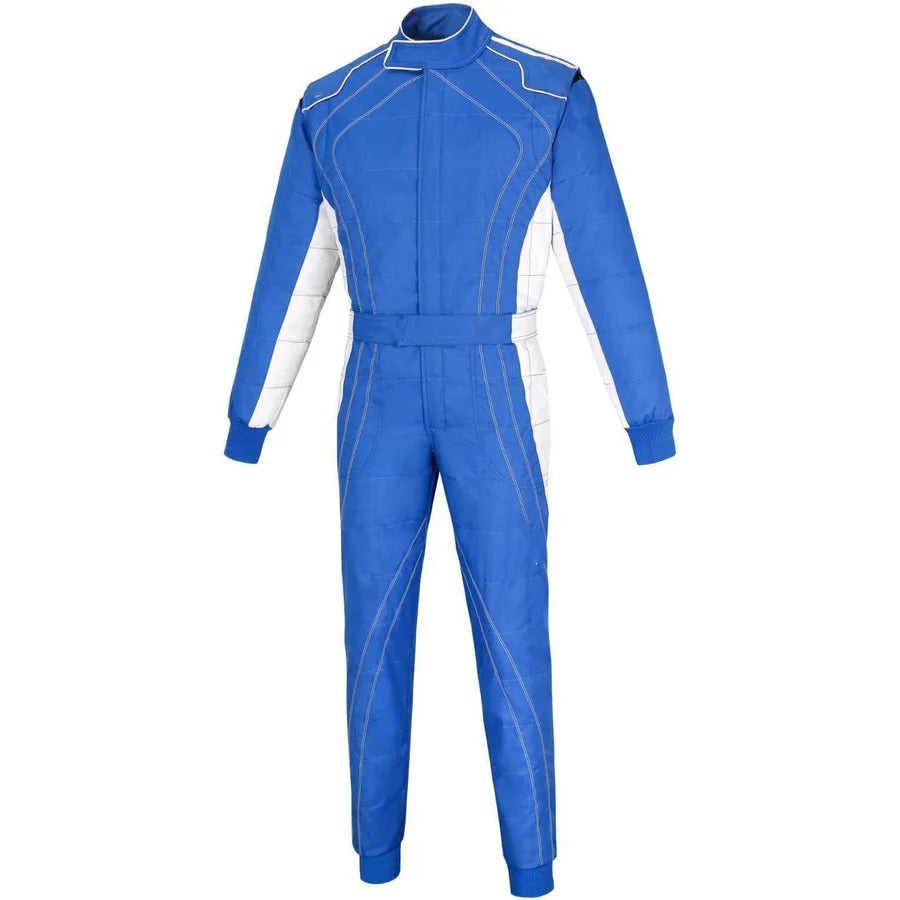 Go Kart Racing Suit Men Blue Explicit Pro