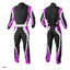 Black / Violet / White Go-Kart Driver Racing Wear Explicit Pro